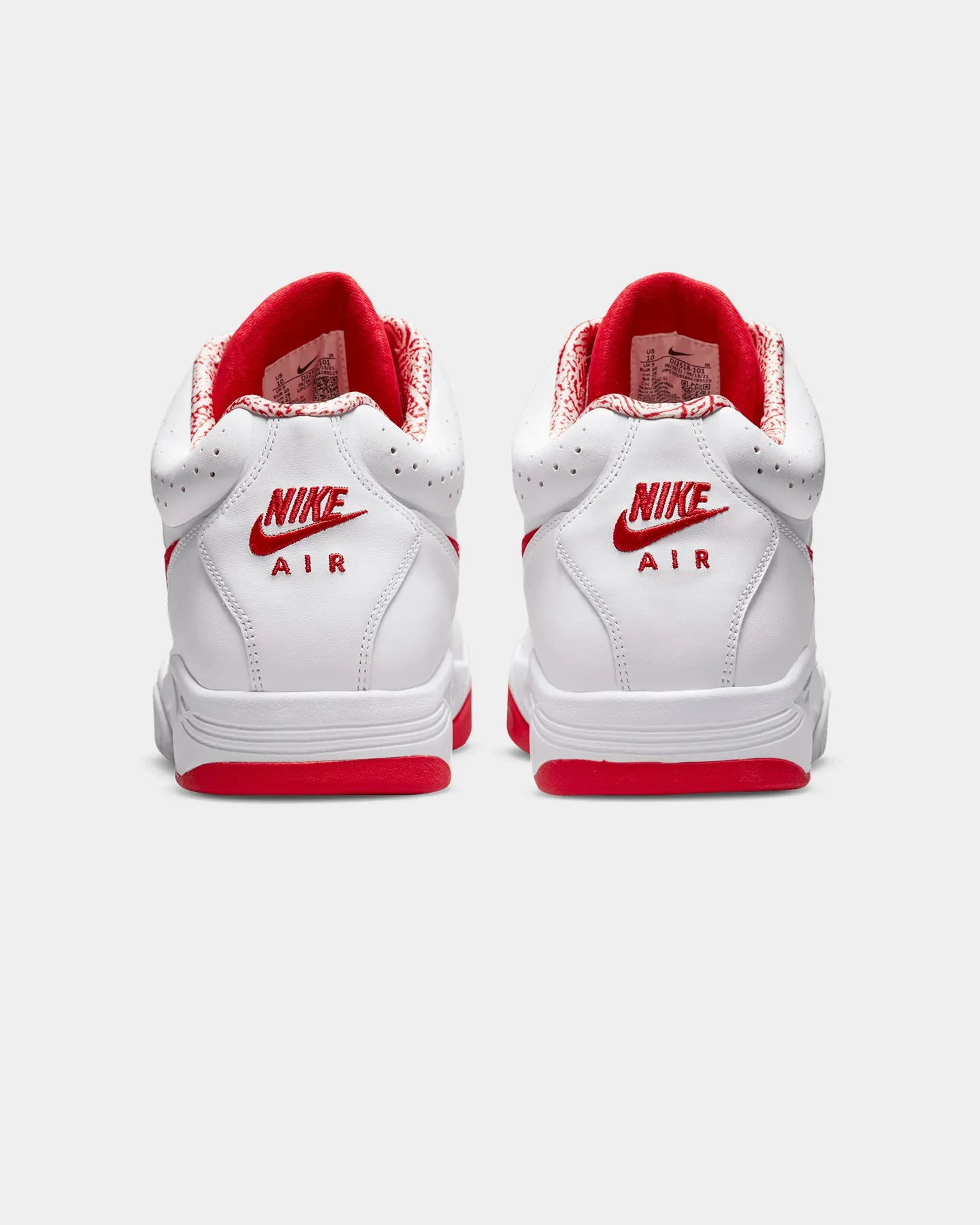 Stone Glam Breathable Daily Walk Nike Air Flight Lite Mid "Scottie Pippen" White/University Red