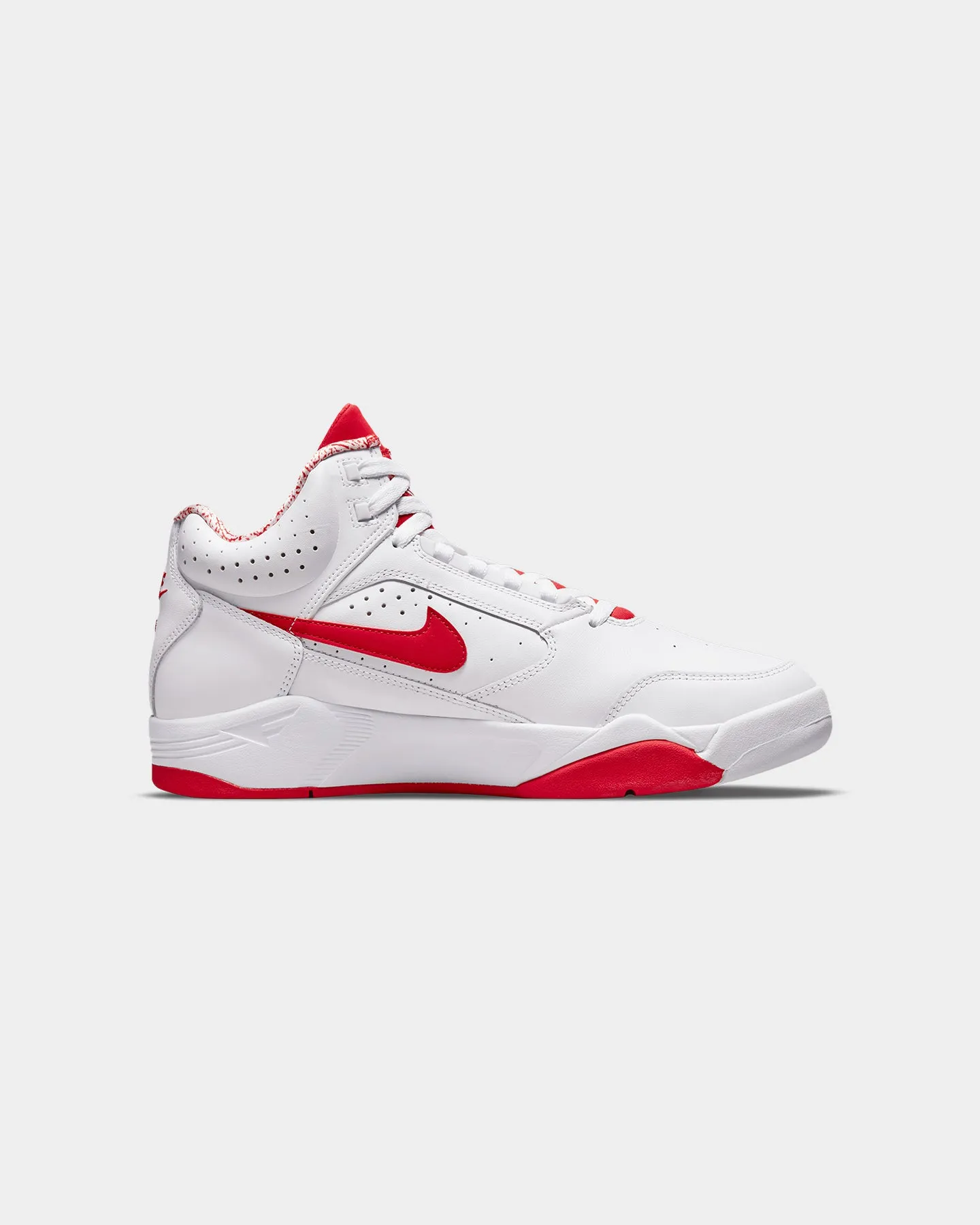 Breathable Upper Nike Air Flight Lite Mid "Scottie Pippen" White/University Red