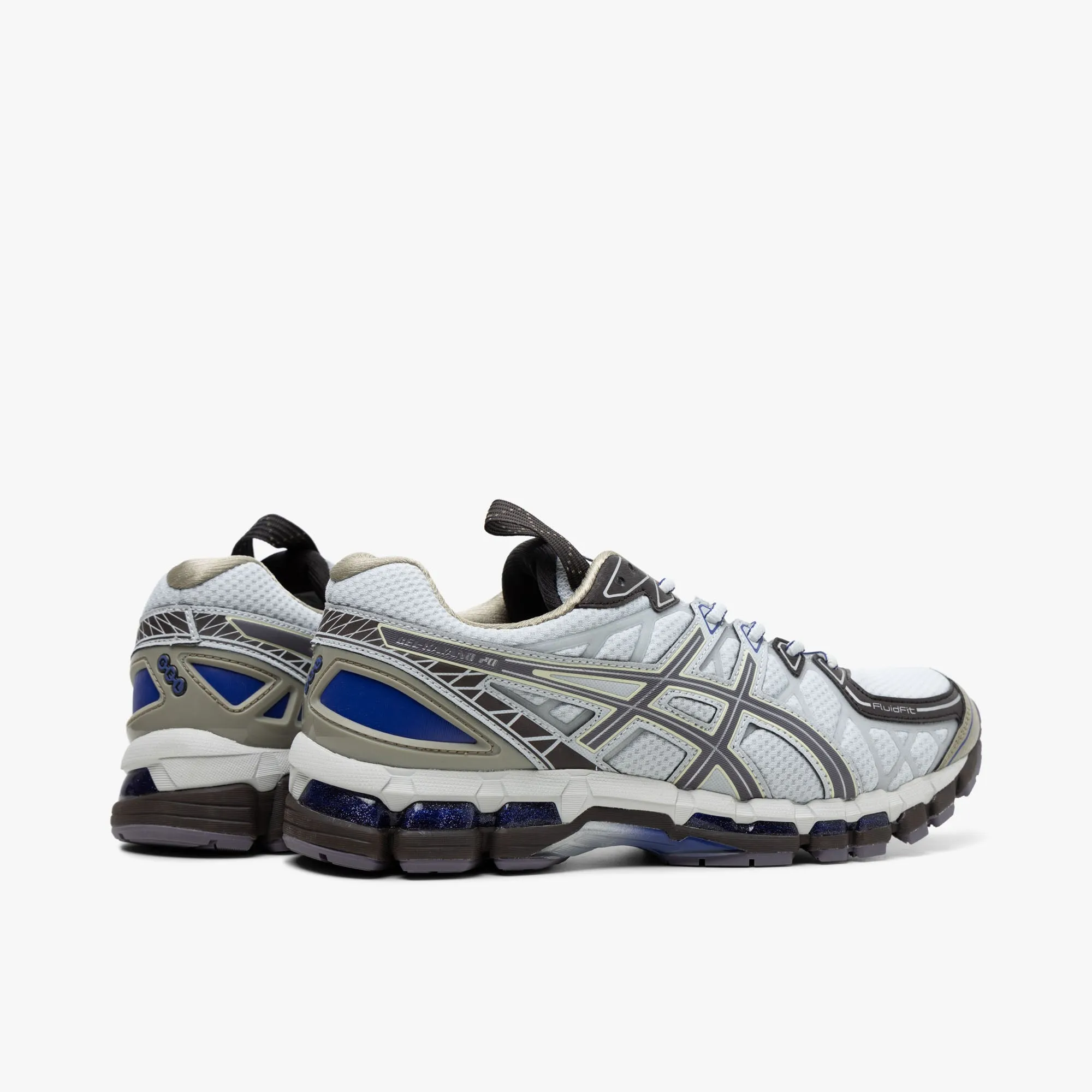 Lace   Up Style ASICS UB10-S Gel-Kayano 20 Glacier Grey / Lavender Grey