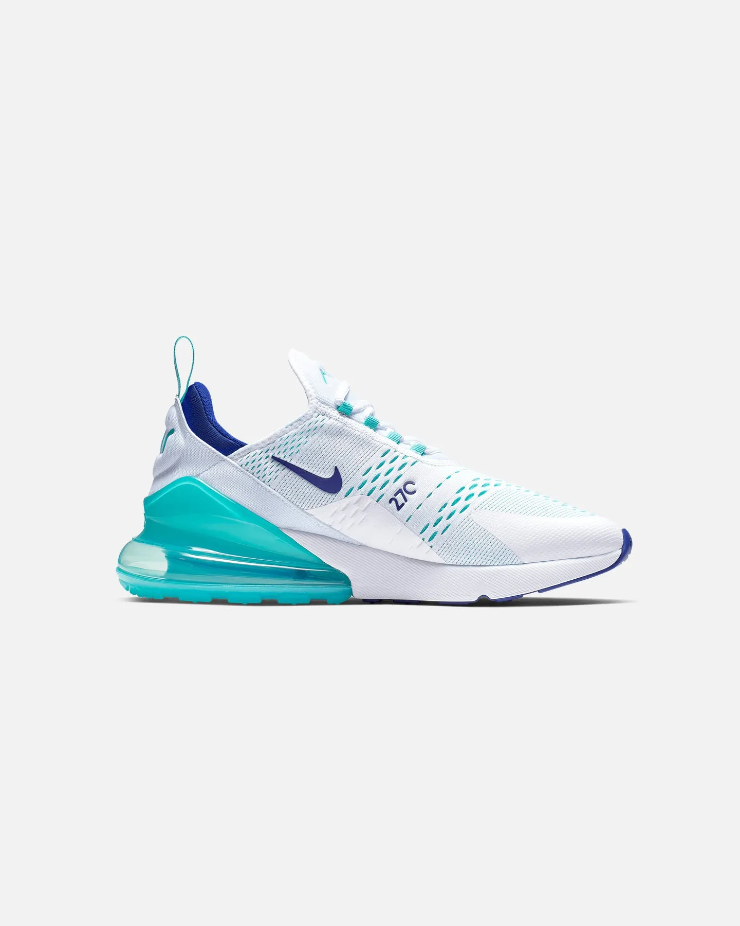 Lace Tie Earth Tone Nike Air Max 270 White/Hyper Jade