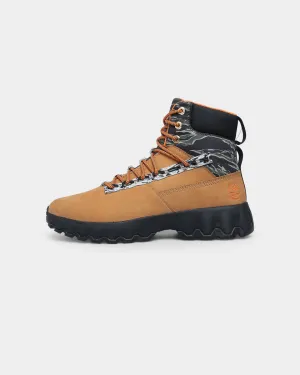 Timberland Green Stride Waterproof Edge Boots Wheat Nubuck Slim Line