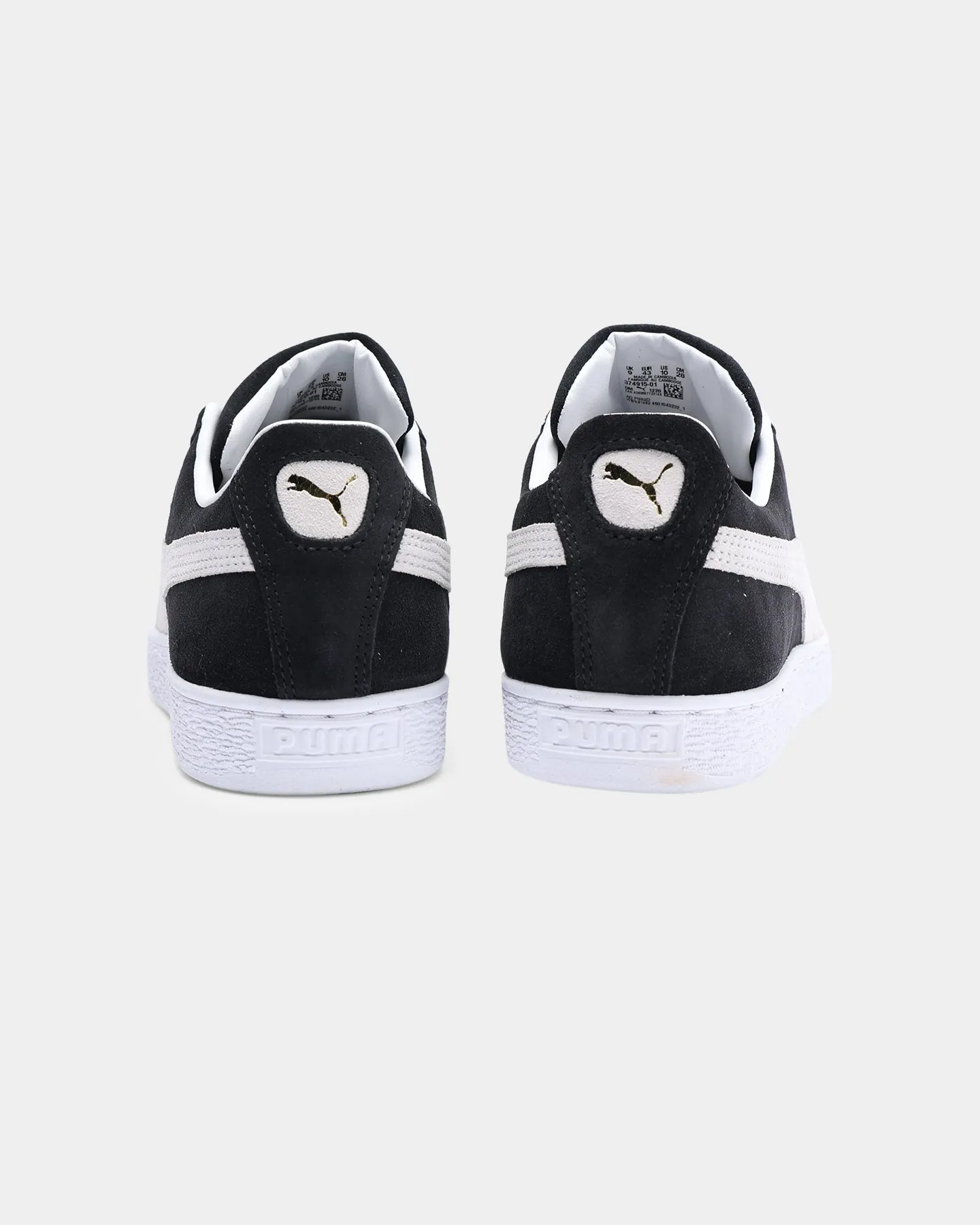 Puma Suede Classic XXI Black/White Path Free