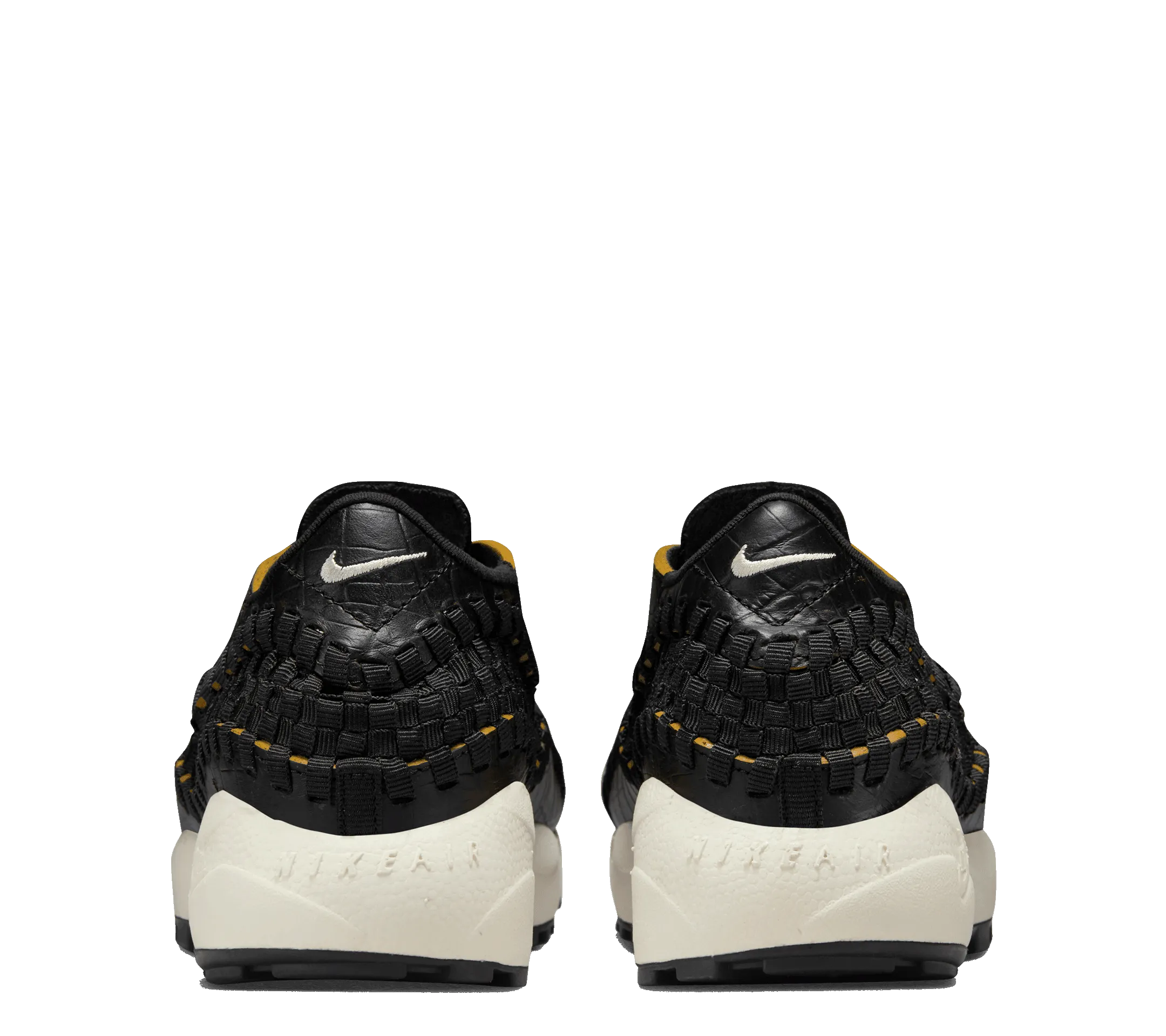 W Nike Air Footscape Woven "Black Croc" challenging special - occasion