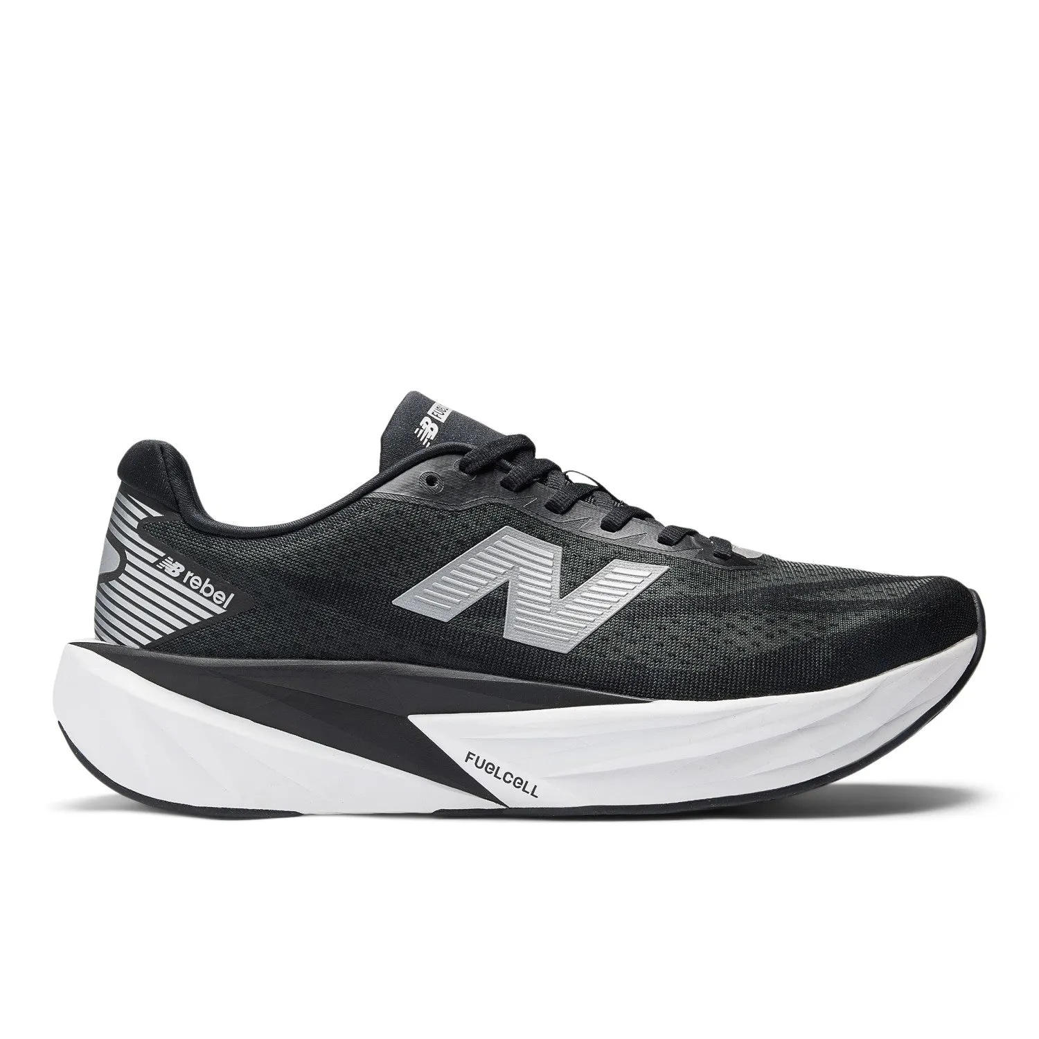 Shock Resistant MEN'S FUELCELL REBEL V5 - D - REBEL BLACK/SILVER