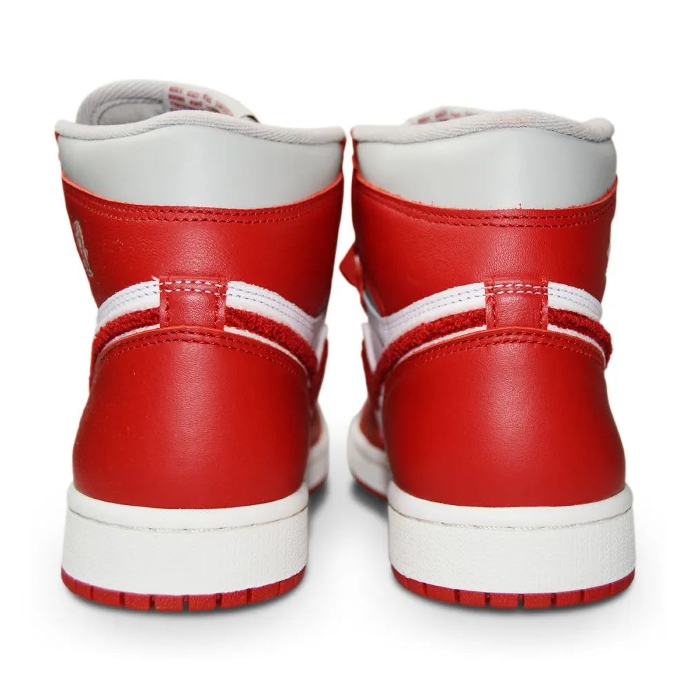Women Nike Air Jordan 1 Retro High OG - DJ4891 061- Lt Iron Ore Varsity Red Sail Champion Feel