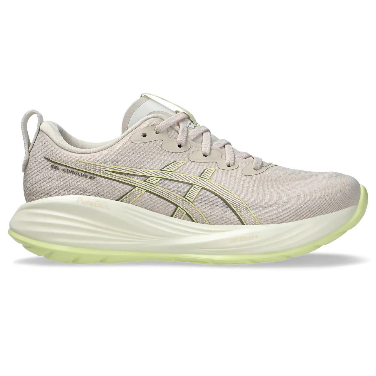 WOMEN'S CUMULUS 27 - B - 250 MINERAL BEIGE/HUDDLE YELLOW Shock absorption