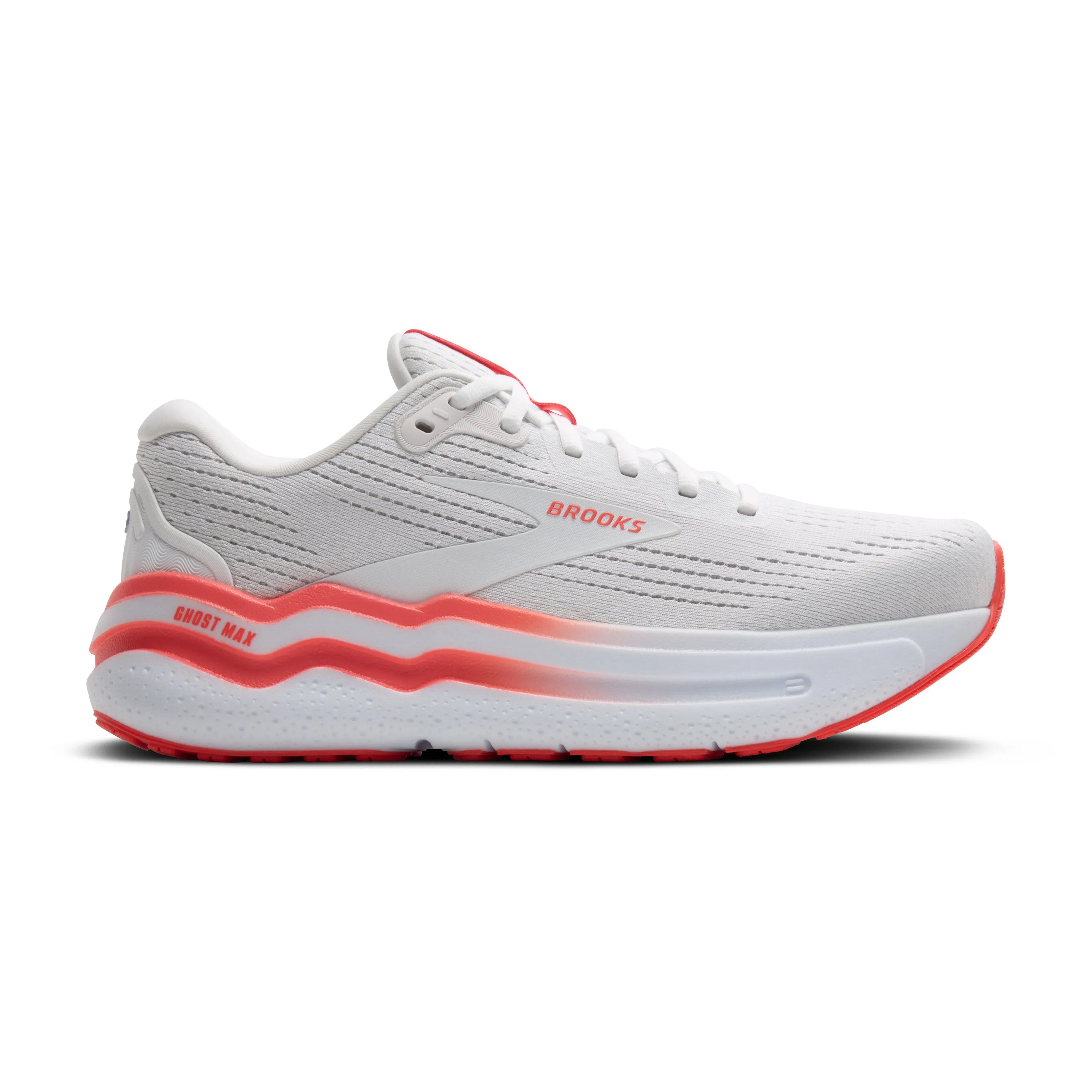 WOMEN'S GHOST MAX 2 - B - 174 WHITE/HOT CORAL Indoor