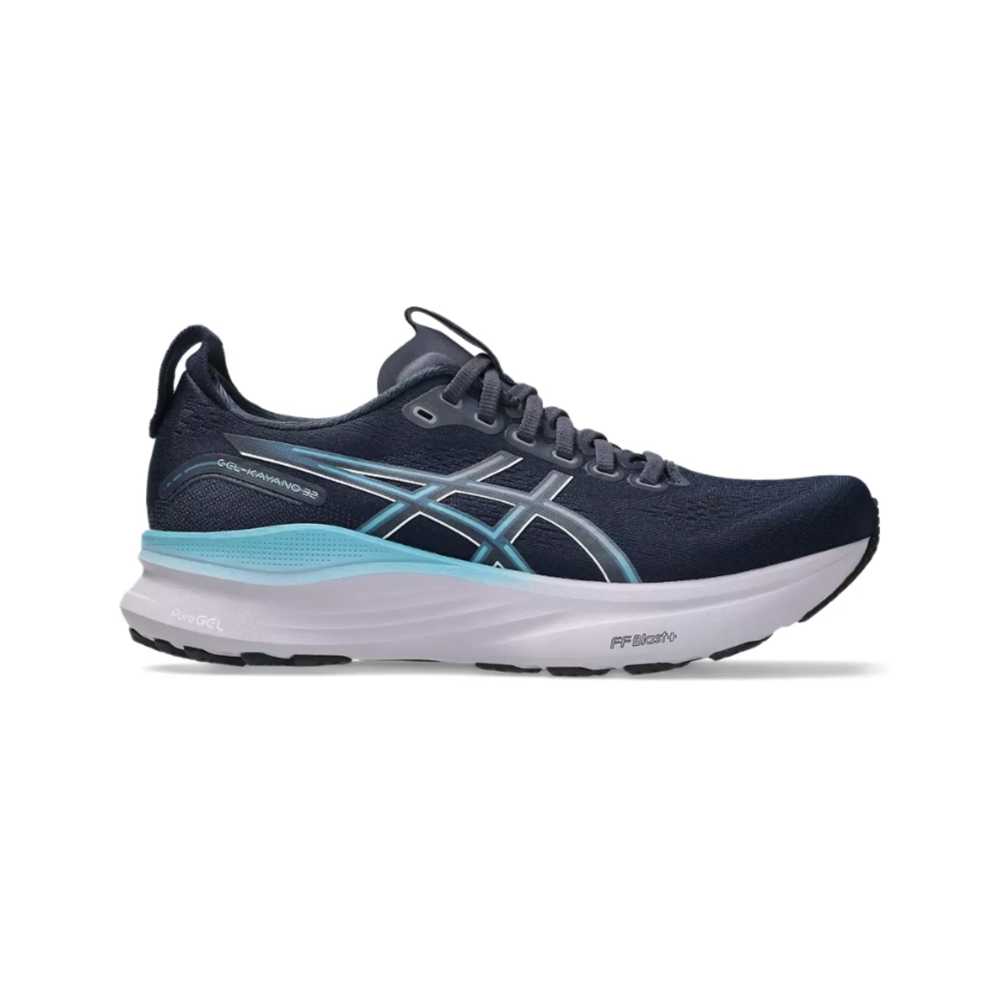 Cold Safe WOMEN'S KAYANO 32 - B - 400 MIDNIGHT/STILLWATER
