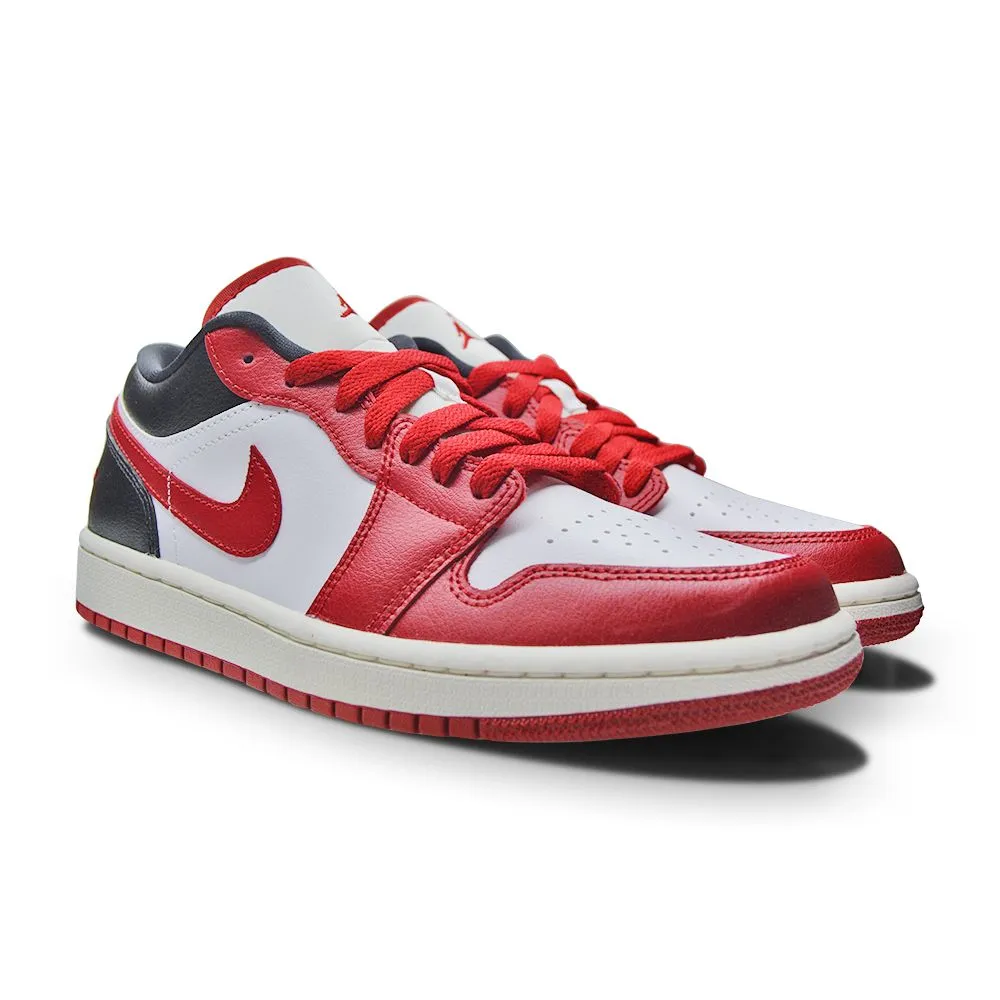 Low Weight Women's Nike Air Jordan 1 Low - DC0774 160 - White Gym Red Black Sail