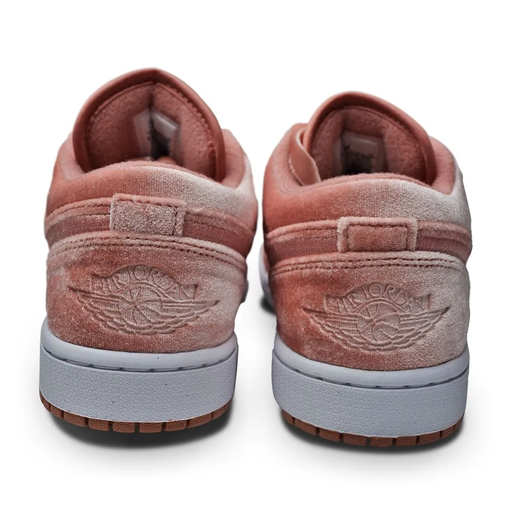 Thermal Regulating Liner Womens Nike Air Jordan 1 Low SE - DQ8396 600 - Rust Pink White