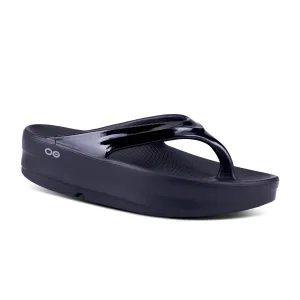 WOMEN'S OOMEGA OOLALA SANDAL - BLACK Arch support Feather Light City Adventure