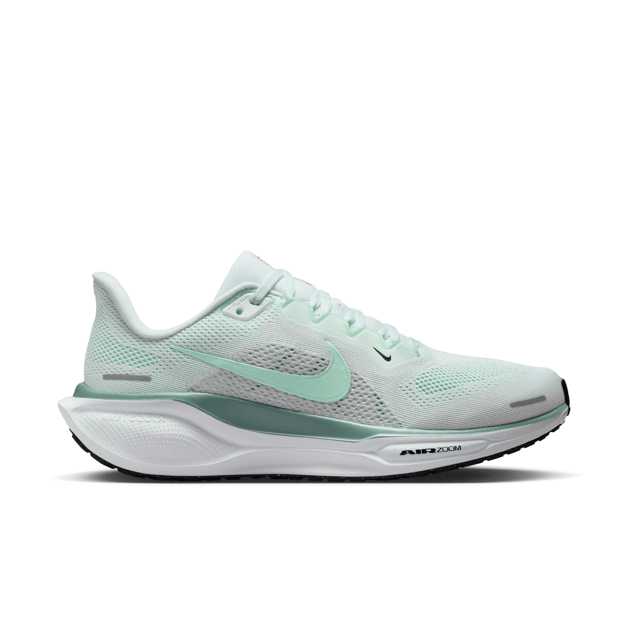 Reinforced Seams Comfort Midsole WOMEN'S PEGASUS 41 - B - 113 WHITE/MINT FOAM-PURE PLATINUM