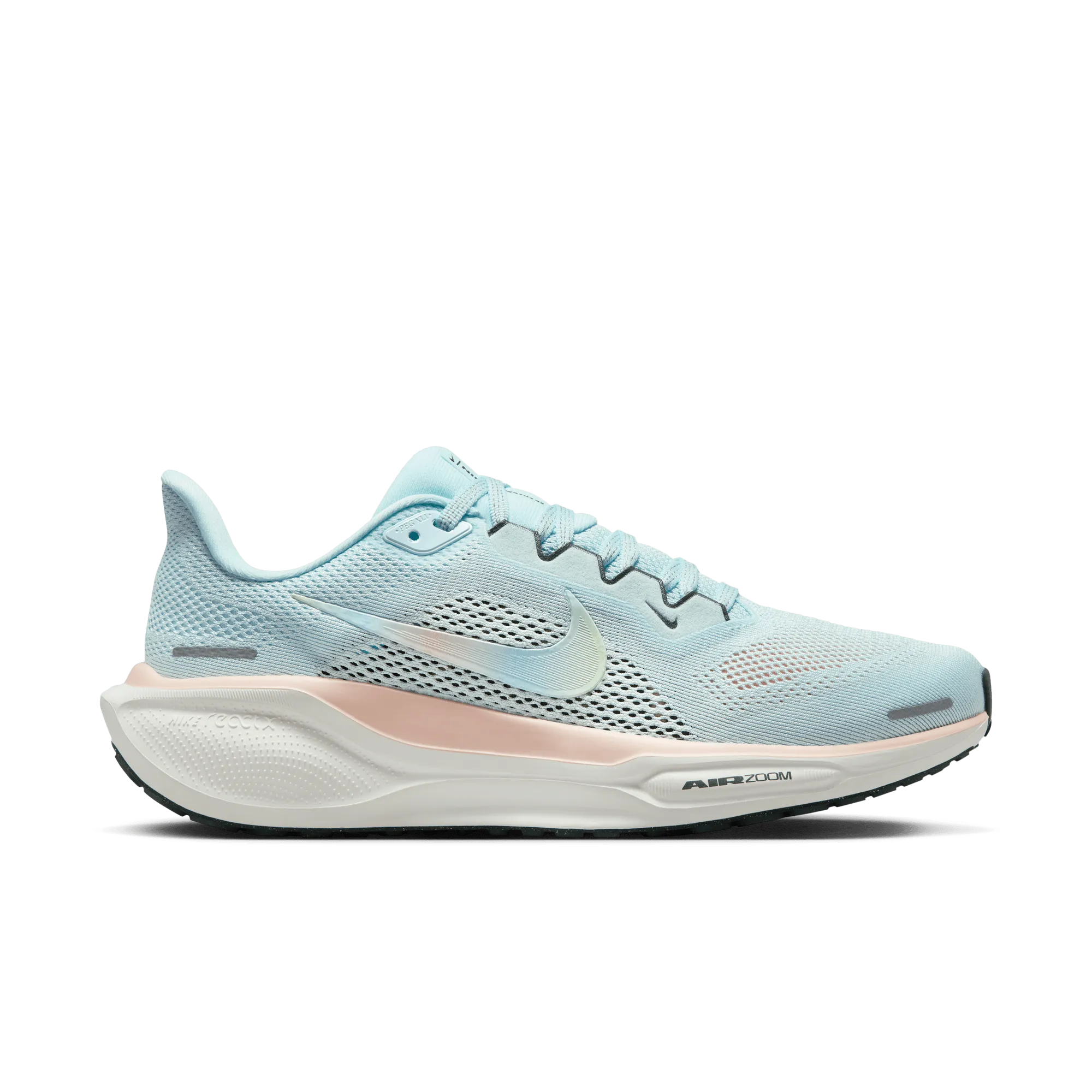 WOMEN'S PEGASUS 41 PREMIUM - B - 474 GLACIER BLUE/MULTI-COLOR Cushioned Insole