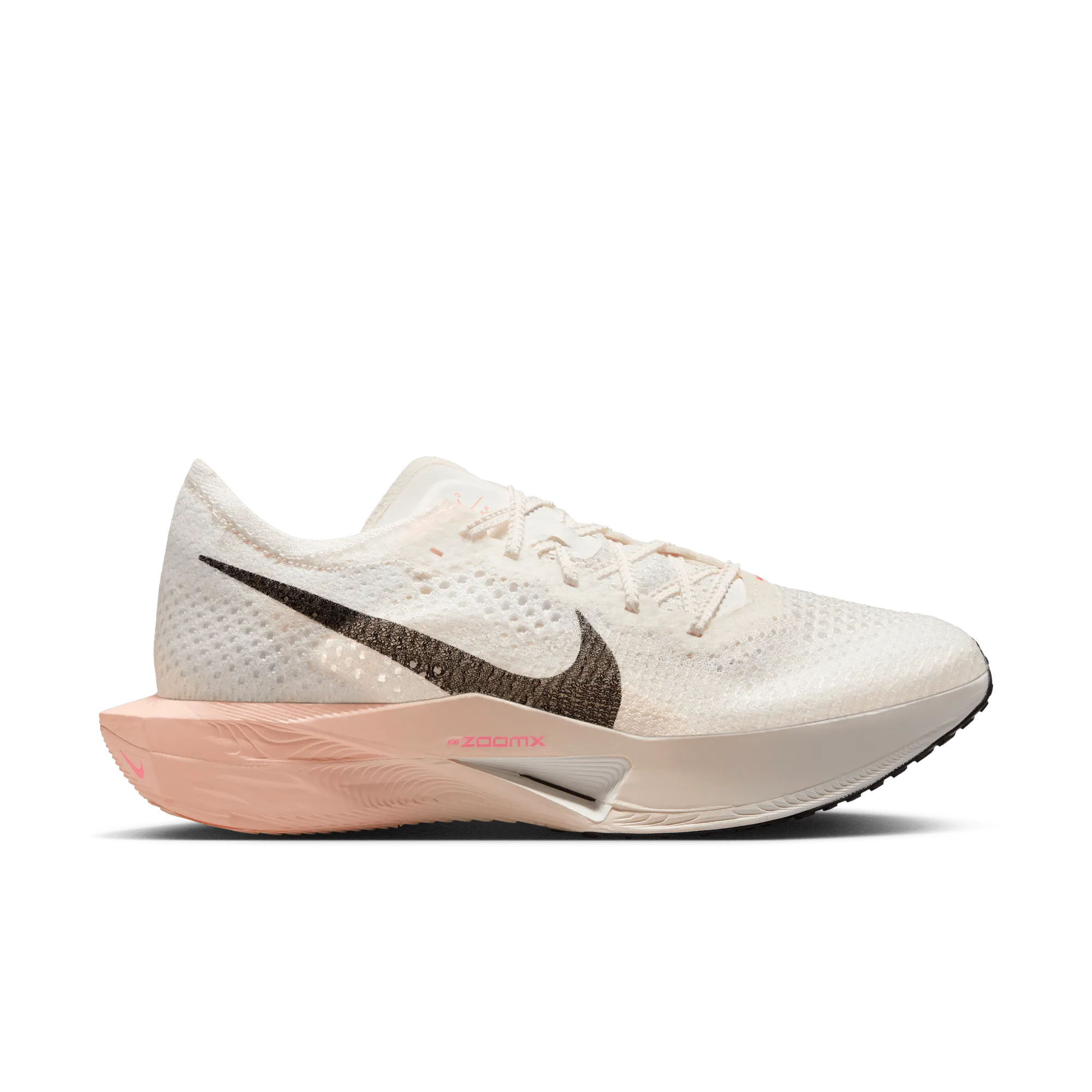 WOMEN'S VAPORFLY 3 - B - 103 SAIL/BLACK-CRIMSON TINT - SIZE 9.0 Adjustable Straps Toe Protection