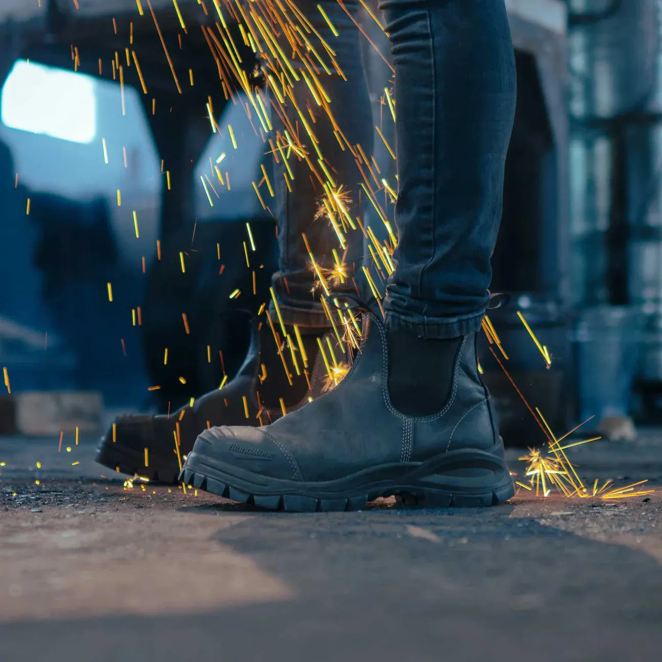 Square Toe Outback Proof XFR Work & Safety Steel Toe Work Boots 968