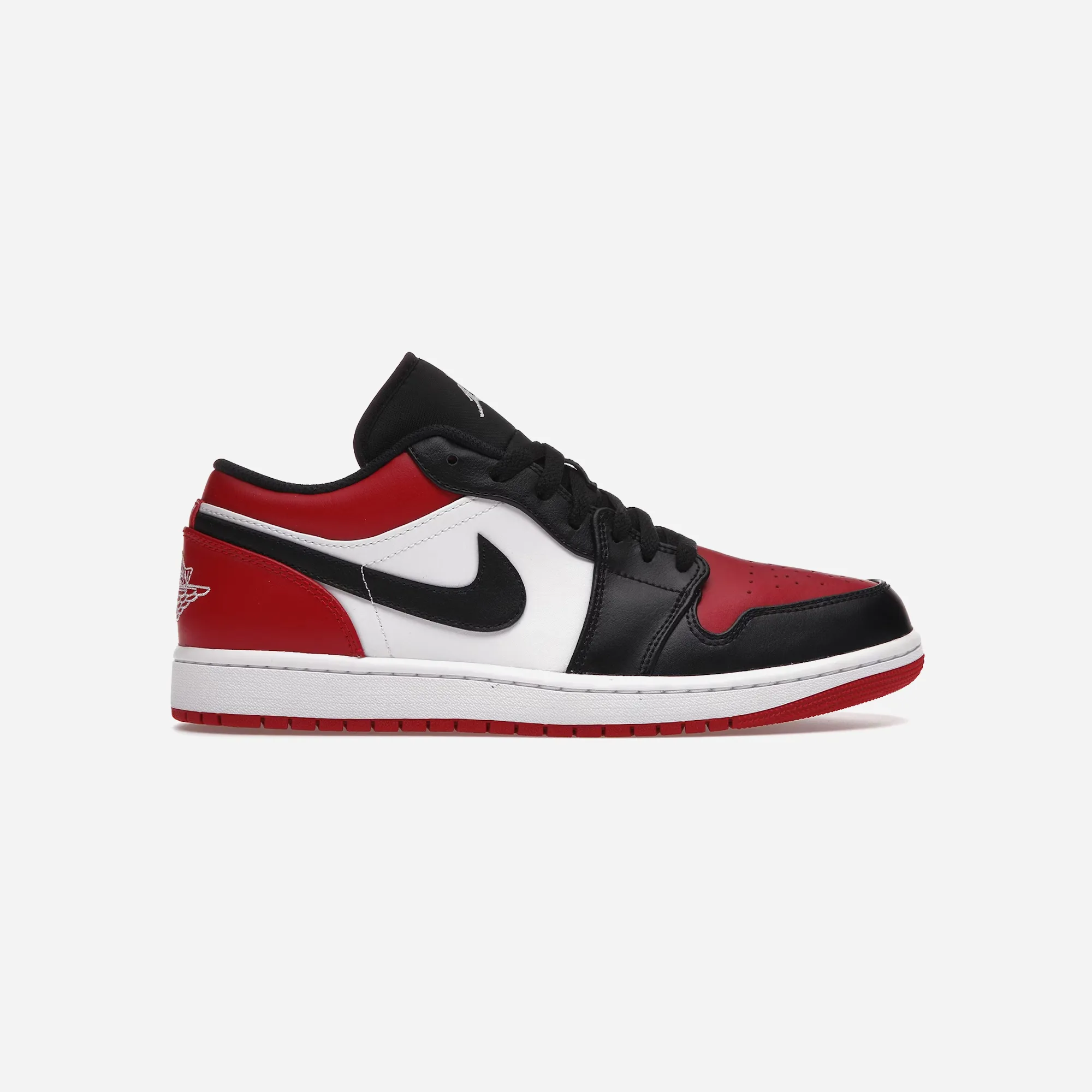 Ultimate Wear Sweat Wicking Nike Air Jordan 1 Low Bred Toe