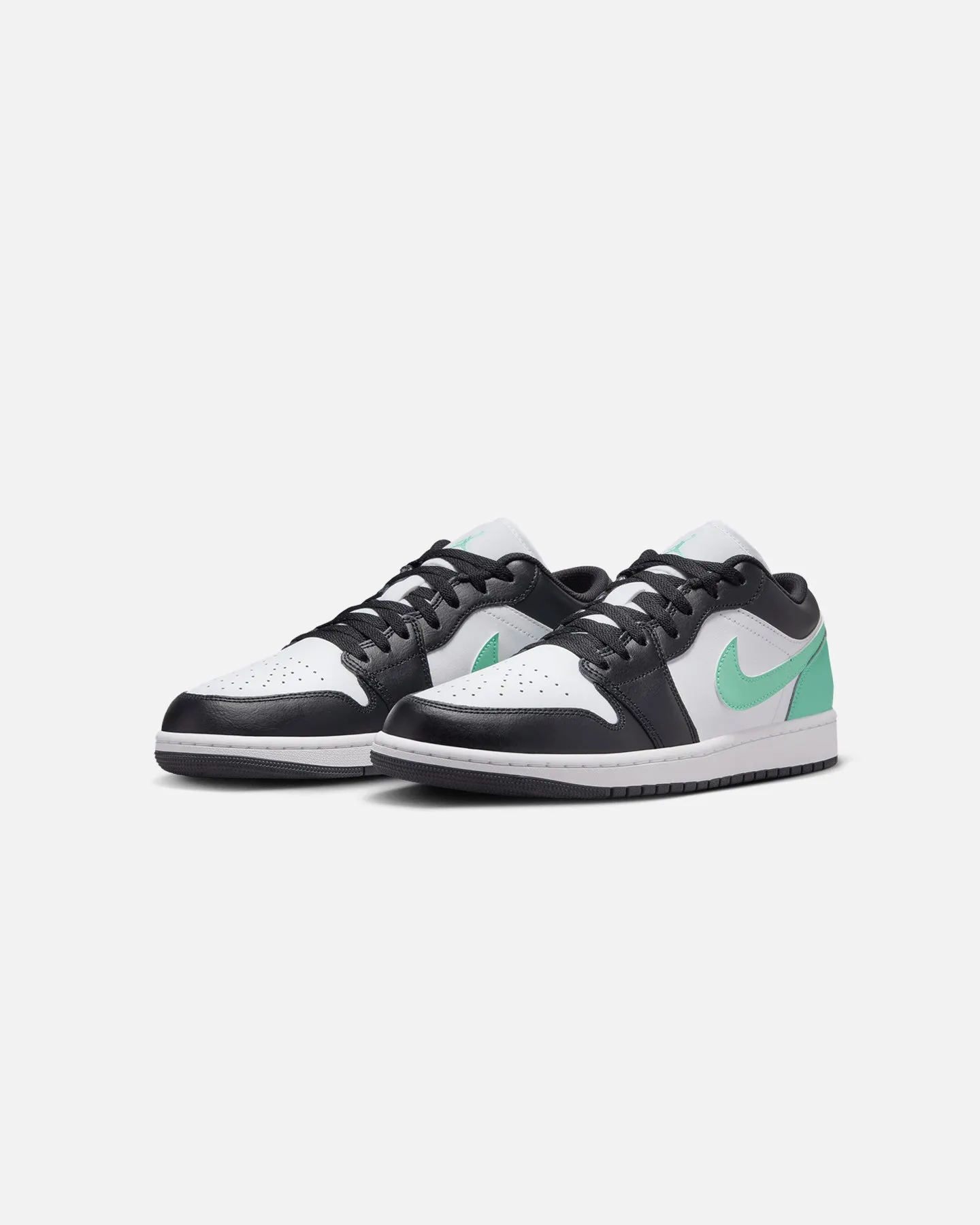 Neo Pop Jordan Air Jordan 1 Low "Green Glow" White/Black-Green