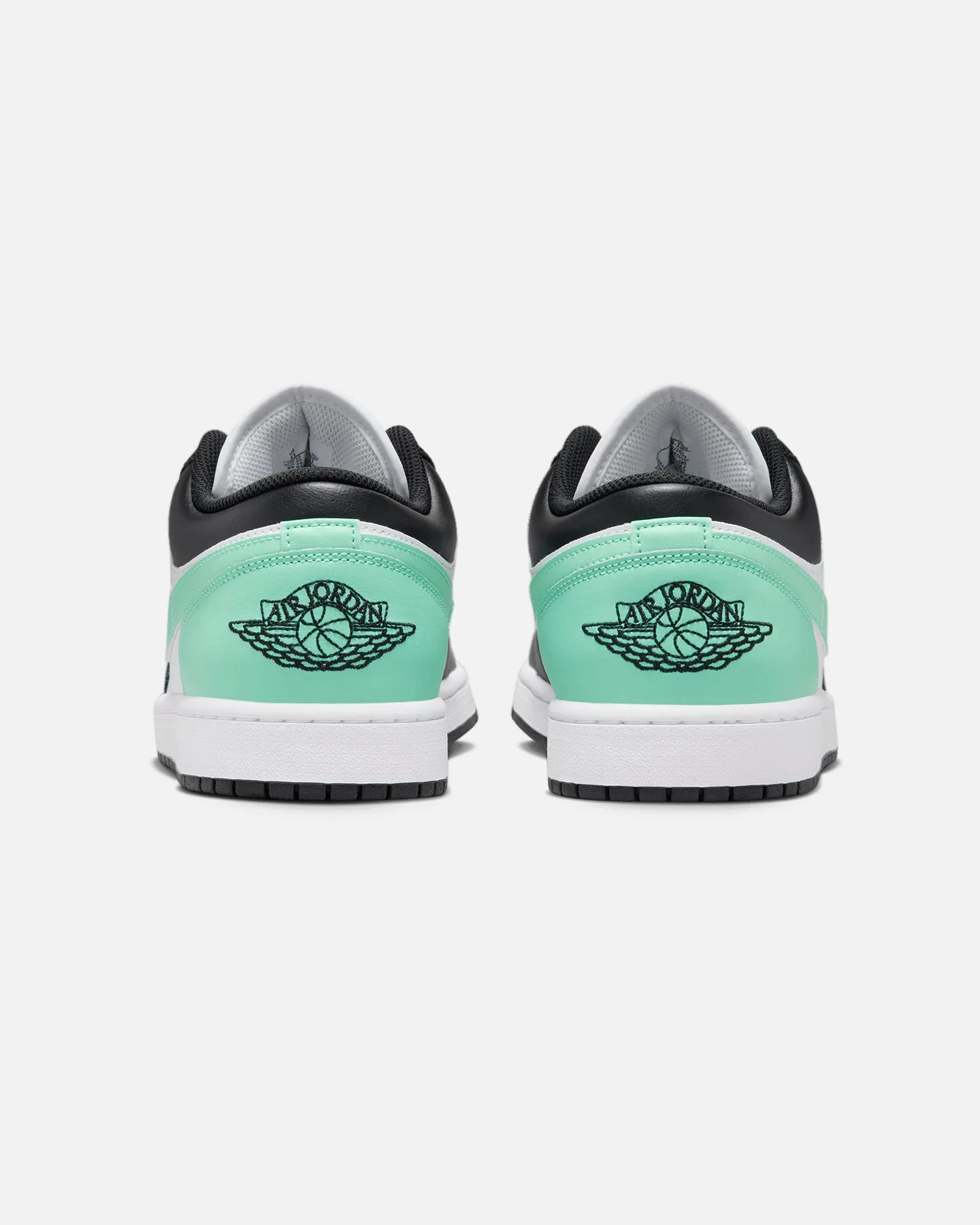 Jordan Air Jordan 1 Low "Green Glow" White/Black-Green Smooth ride