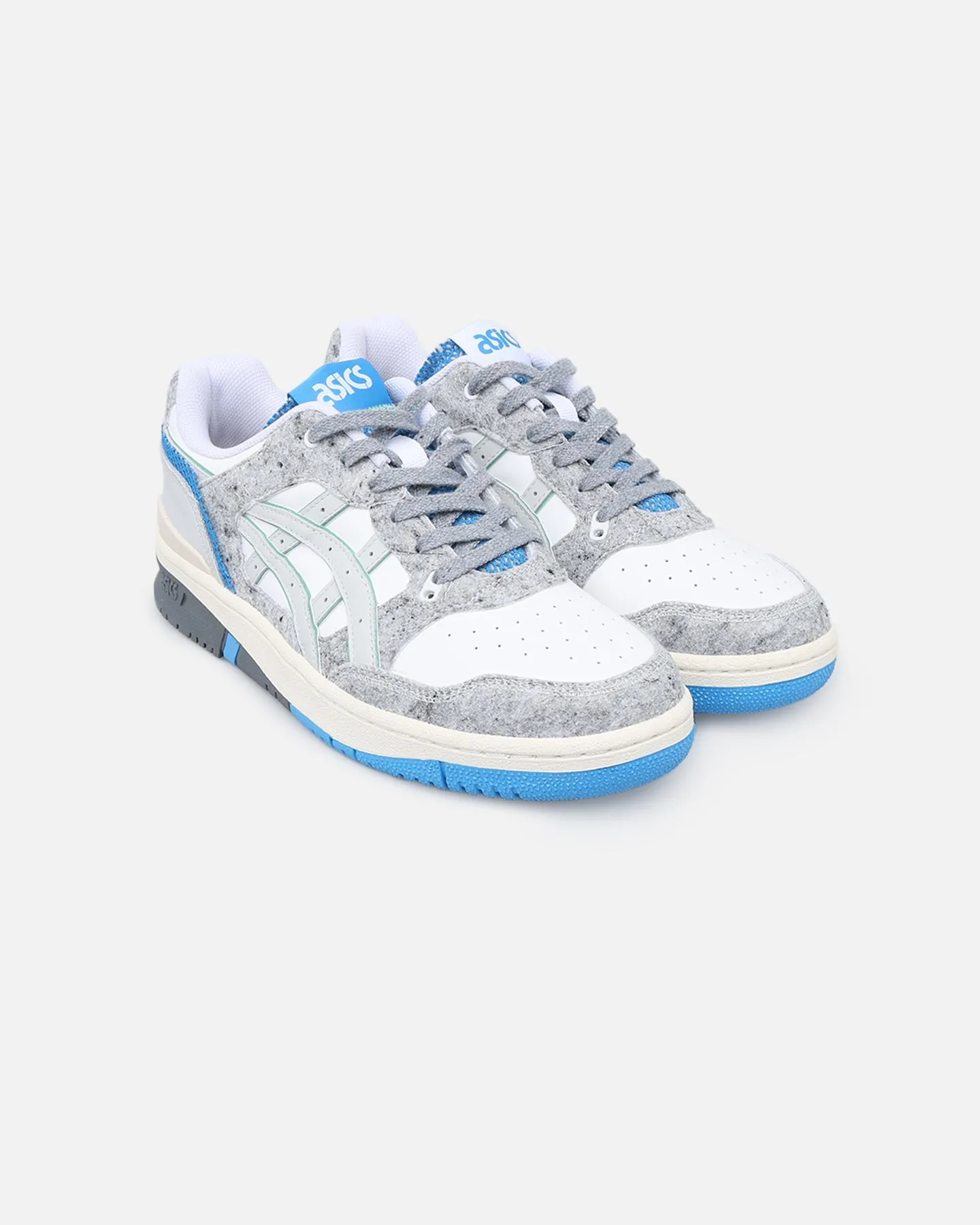 Asics EX89 White/Dolphin Blue Outfit Key Reinforced Seams