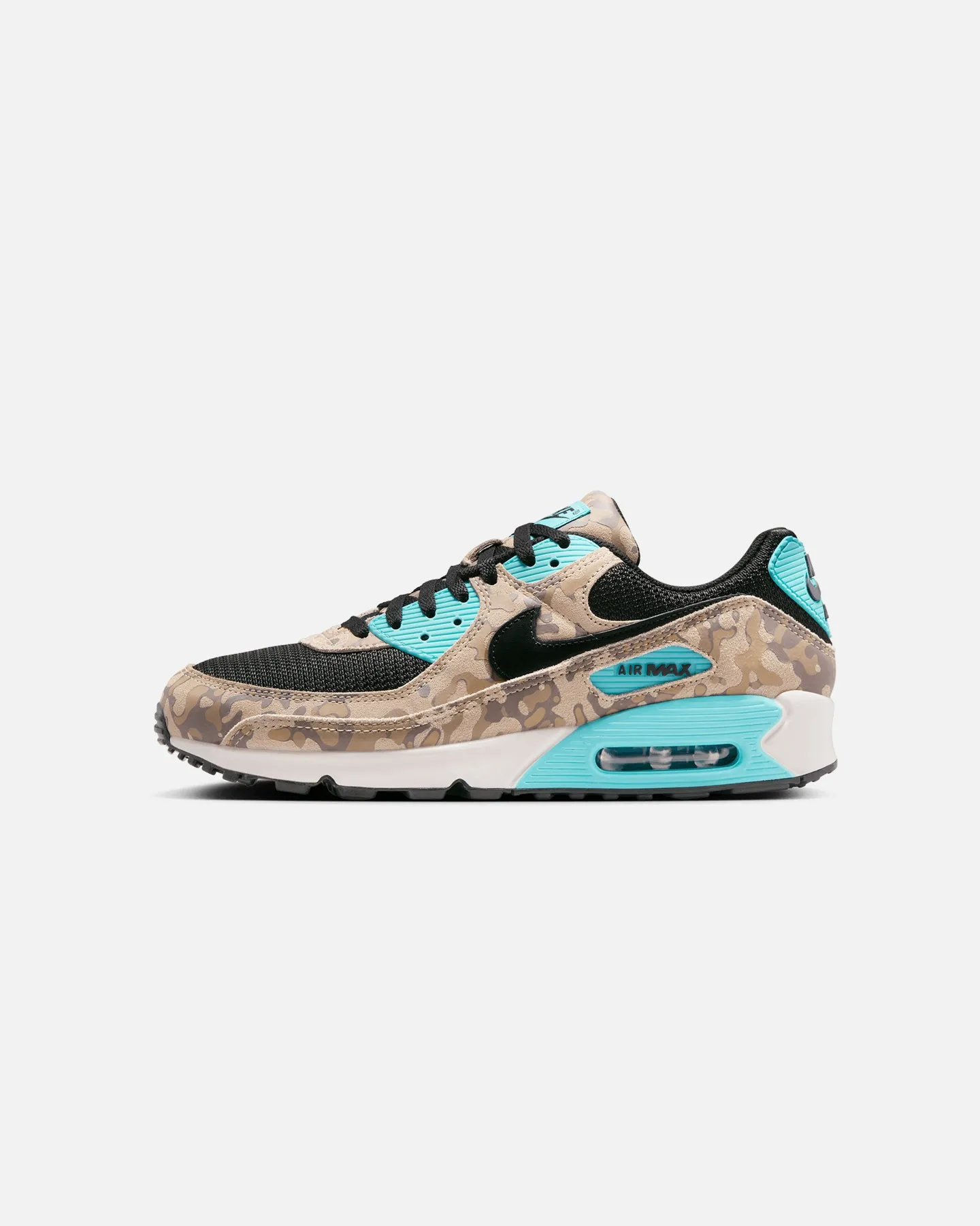 Nike Air Max 90 Premium "Camo" Sanddrift/Black-Aurora Green Boosted touch