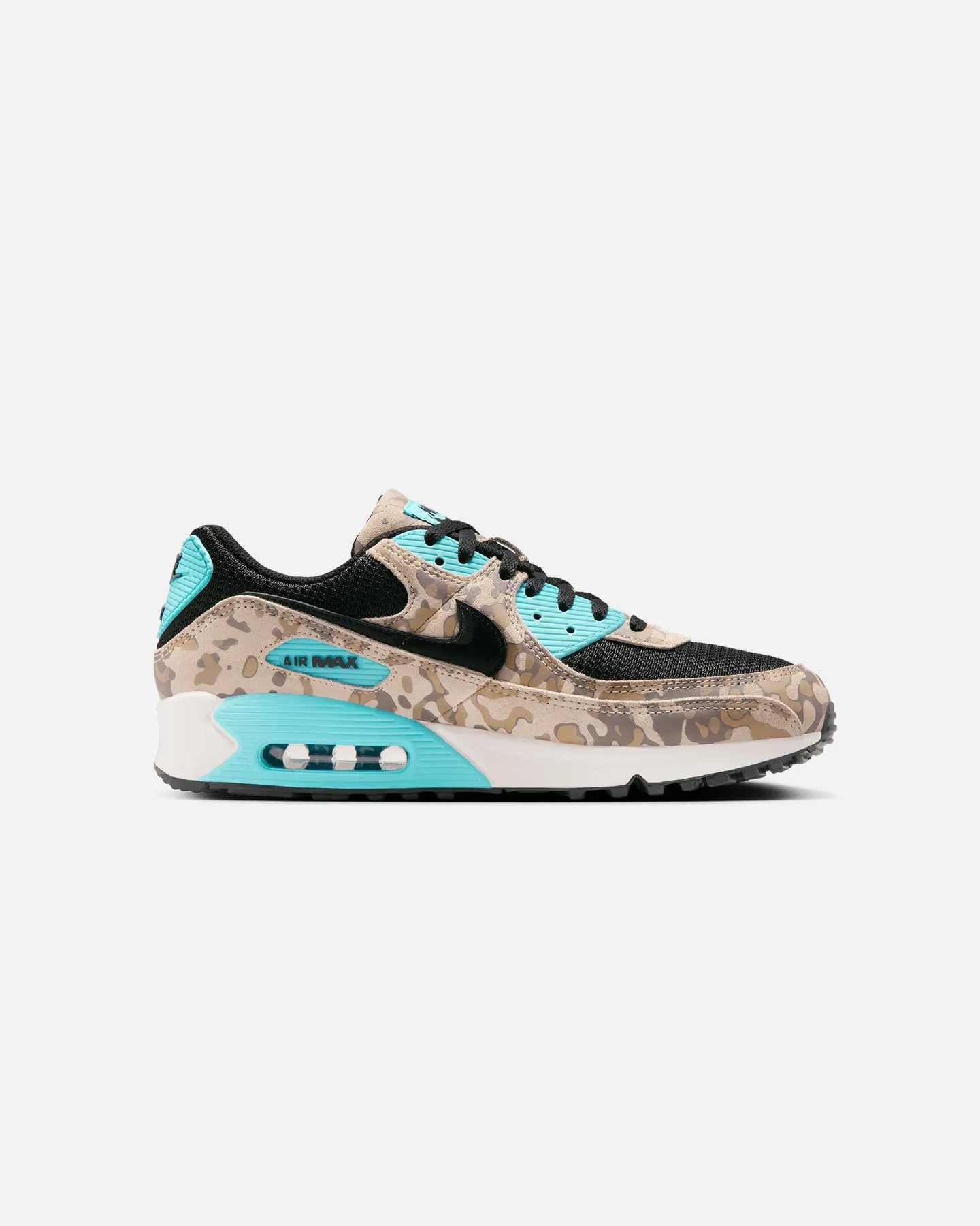 Nike Air Max 90 Premium "Camo" Sanddrift/Black-Aurora Green ZipUp