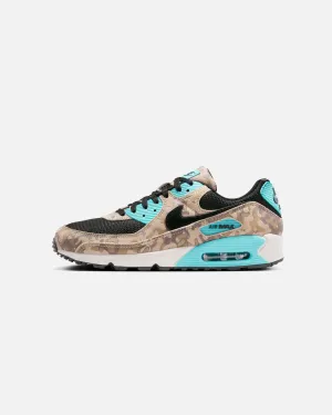 Nike Air Max 90 Premium "Camo" Sanddrift/Black-Aurora Green Boosted touch